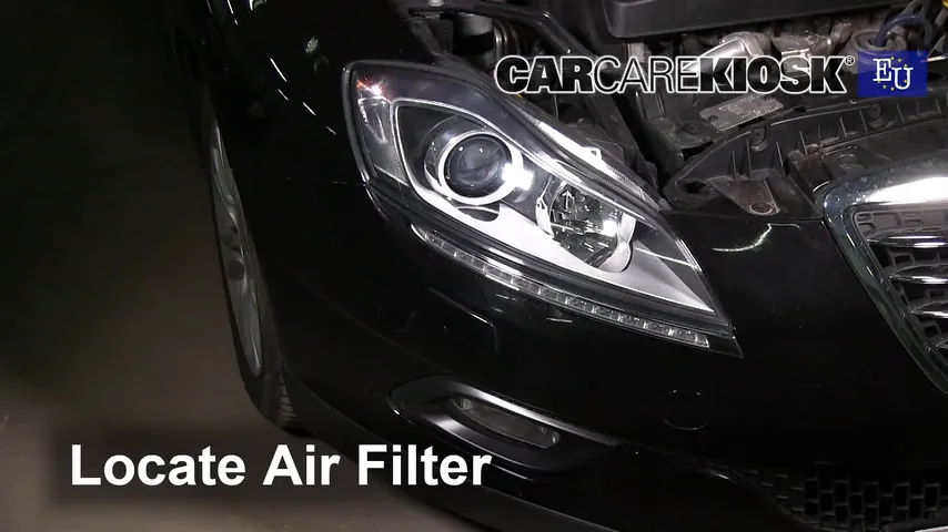 2013 Lancia Delta Oro 1.9L 4 Cyl. Turbo Diesel Air Filter (Engine)